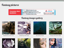 Tablet Screenshot of fantasy-pictures.com